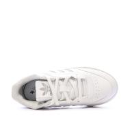 Baskets Blanches Junior Adidas Drop Step Low vue 4