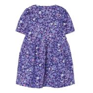 Robe à Fleurs Violette Fille Name it Fann vue 2