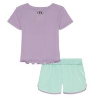Under Armour Baby-Set für Mädchen in Violett/Türkis Ansicht 2