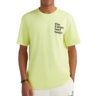 T-shirt Jaune Homme O'Neill Future Surf pas cher