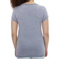 T-shirt Bleu Femme Only Wrongly vue 2
