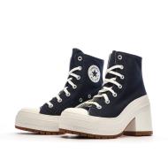 Baskets Noire Femme Converse De Luxe Heel vue 6