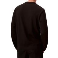 Pull Noir Homme Calvin Klein Jeans Luxe vue 2