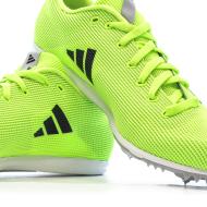 Chaussures Athlétisme Vert Fluo Adidas Allroundstar vue 7