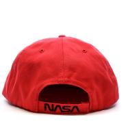Casquette Rouge Homme Nasa 17C vue 3