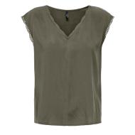 T-Shirt Kaki Femme Only Selina
