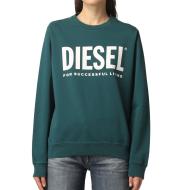 Sweat Bleu Canard Femme Diesel Fangs pas cher