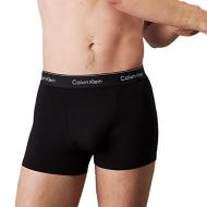 X3 Boxers Noir Homme Calvin Klein Jeans Low Rise Trunk vue 2
