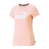 T-shirt Rose Femme Puma Logo 586775 pas cher