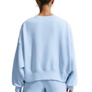 Sweat Bleu Femme Nike Crew vue 2