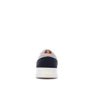 Baskets Blanches/Marines Homme Ellesse Pansit vue 3