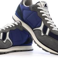 Baskets Gris/Bleu Homme Pepe Jeans Brit Mixt vue 7