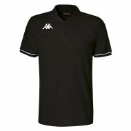 Polo Noir Homme Kappa Barli