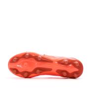 Chaussures de Foot Orange Fluo Homme Puma King Pro FG/AG vue 5