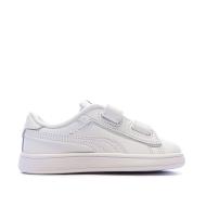 Baskets Blanches Bébé Puma Smash 3.0 vue 2