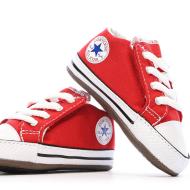 Baskets Rouge Bébé Converse Cribster vue 7