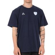 Aviron Bayonnais T-shirt Marine Homme Le Coq Sportif Présentation pas cher