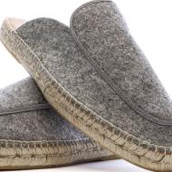 Men’s Grey Slippers by Pare Gabia Barnabe Photo of the Espace des Marques %store% store - view of %key%