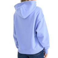Sweat Bleu Femme Tommy Hilfiger Badges vue 2