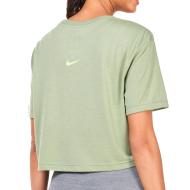 T-shirt Vert Femme Nike Crop86 vue 2