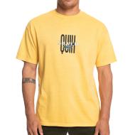 T-shirt Jaune Homme Quiksilver Stretch pas cher