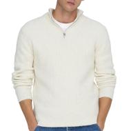 Pull Ecru Homme Only & Sons Tegan Vintage