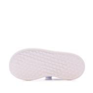 Baskets blanc/rose bébé fille Adidas Advantage vue 5