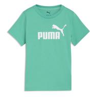 T-Shirt Vert Garçon Puma Ess No. 1 Logo pas cher