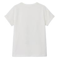 T-shirt Blanc Fille Name it Jax Wednesday vue 3