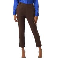 Pantalon en toile Marron Femme Vero Moda Maya pas cher