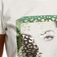 T-shirt Blanc Femme Morgan Dsava vue 3