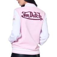Veste Rose Femme Von Dutch Badges vue 2