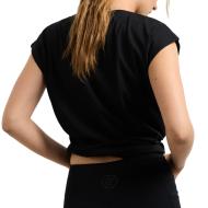 T-Shirt Noir Femme Pepe jeans Blooma vue 2