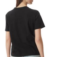 T-Shirt Noir Femme Calvin Klein Jeans Classic 12 vue 2