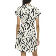 Kleid Weiss/Schwarz Frau Vila Viclo Ansicht 2
