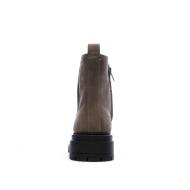 Bottines Marrons Femme Geox Iridea vue 3