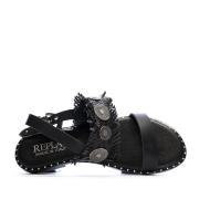 Sandalias negras para mujer Replay Nairobi Sandal ver 4