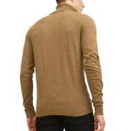 Pull Col roulé Marron Homme Jack & Jones Roll vue 2