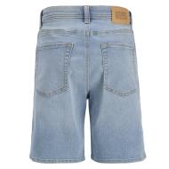 Short Bleu Clair Délavé Garçon Jack & Jones Rick vue 3