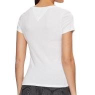 T-shirt Blanc Femme Tommy Hilfiger Aruba vue 2