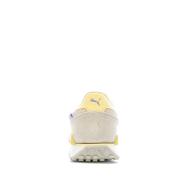 Baskets Blanc/Beige Femme Puma Future Rider vue 3