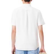 Chemise Manches Courtes Blanche Homme Lacoste CH0219 vue 2