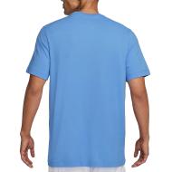 T-shirt Bleu Homme Nike M Nsw Club Tee vue 2