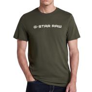 T-shirt Kaki Foncé Homme G-Star Raw GD25950