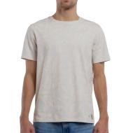 T-shirt Gris/Ecru Homme Teddy Smith Areski