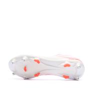 Chaussures de football Blanc/Orange Homme Puma Ultra 5 Play Mxsg vue 5