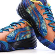 Baskets de basketball Bleu Homme Puma All-pro Nitro vue 7