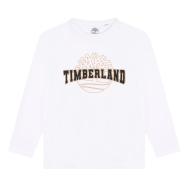 Timberland White Long-Sleeved T-Shirt for Teenagers T60293 affordable