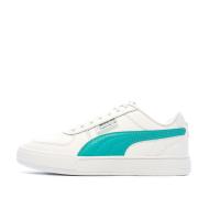 Baskets Blanc/Turquoise Homme Puma Mapf1 Caven Mercedes pas cher