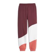 Jogging Rouge Fille Puma Power Colorblock vue 2